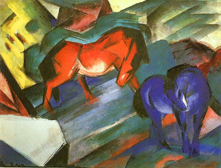 Datei:Marc-red and blue horses.jpg