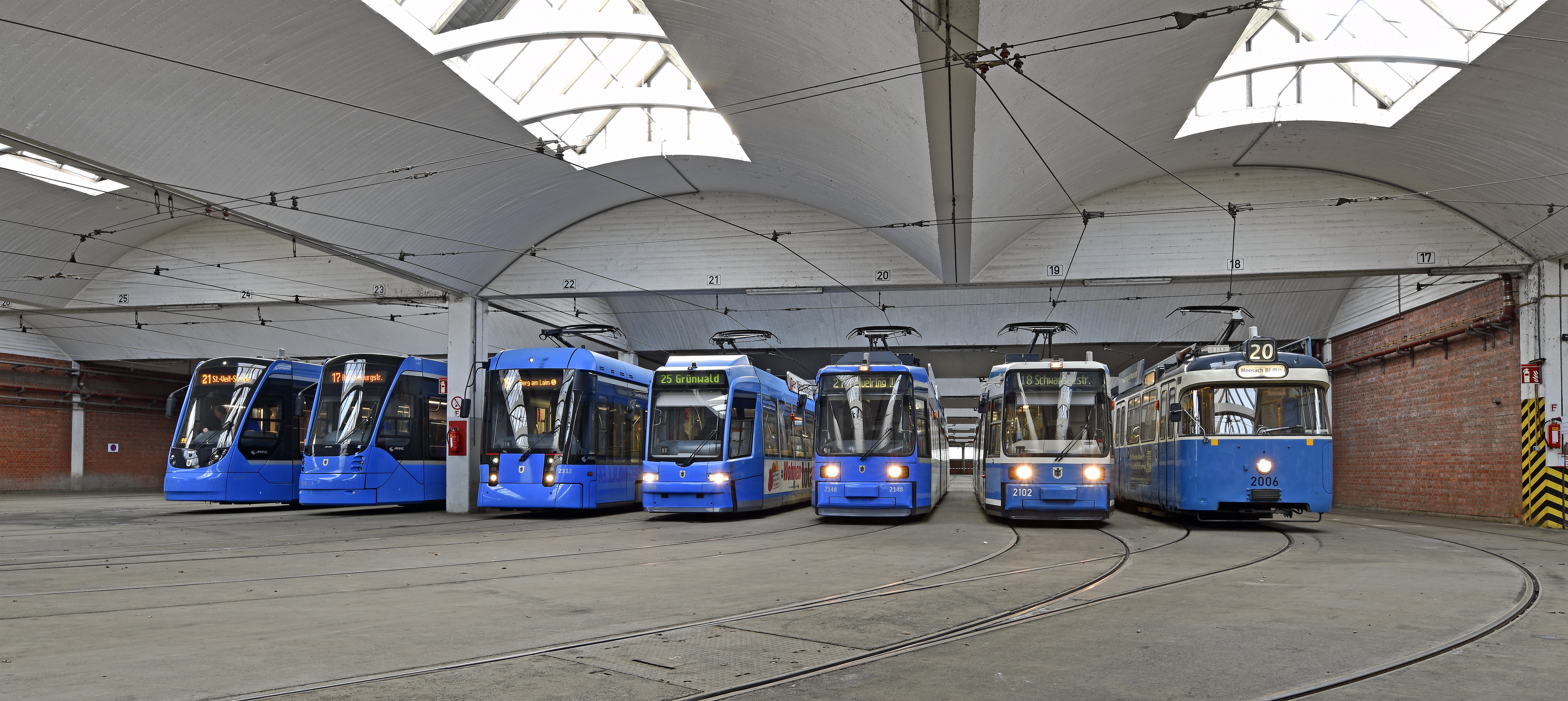 Tram-Gruppenportrait