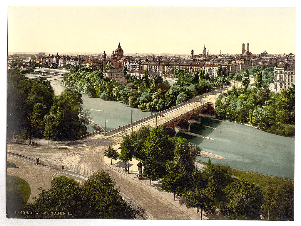 Maximiliansbrücke und Praterinsel