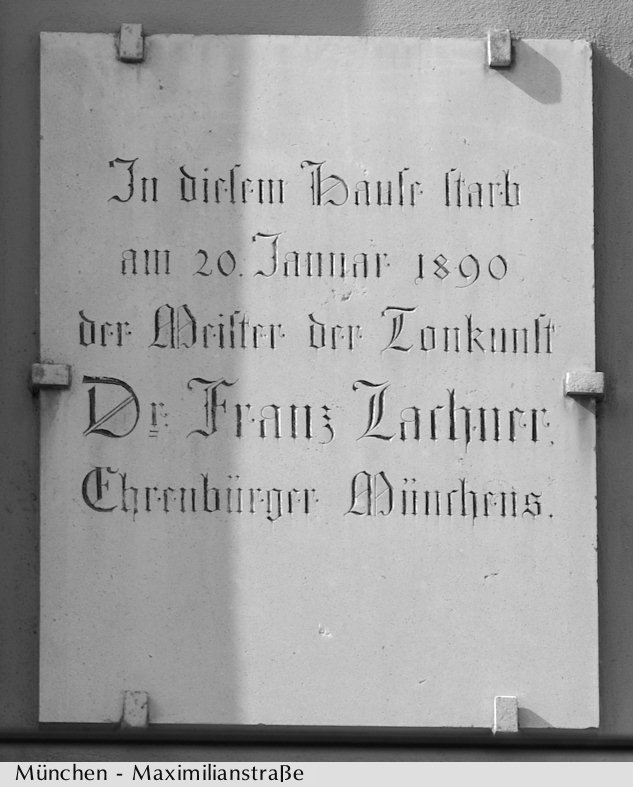 Franz Lachner München Wiki
