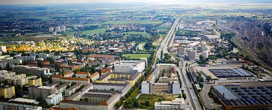 Einsteinstraße, Steinhausen, Zamdorf. 1975.