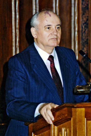 Im Jahr 1992 war der ehemalige russische Präsident Michail Sergejewitsch Gorbatschow zu Gast. Foto:K. Schillinger