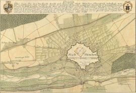 Matthias Paur, 1728, Burgfriedensplan