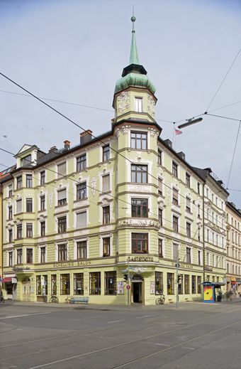 Haus-Nr. 54 mit Schellingsalon (Zustand 2014)