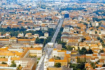 Ludwigstraße und Leopoldstraße nach Norden