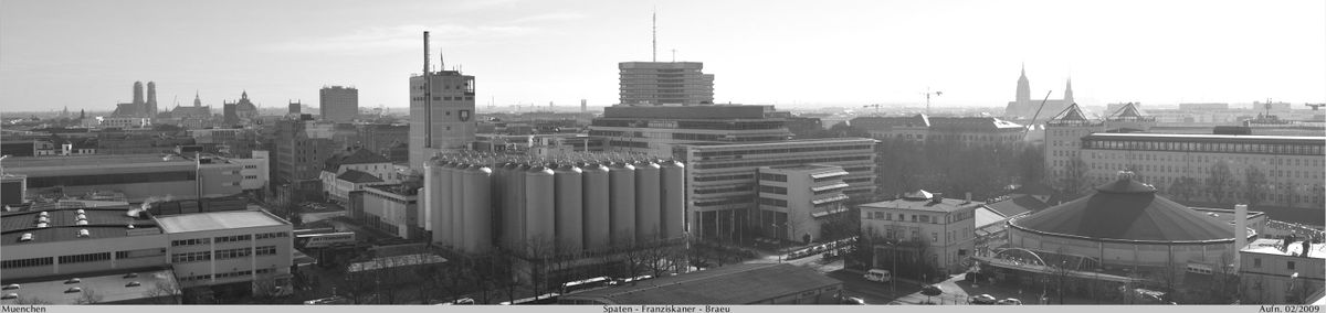 Blick hinweg über Spaten und Krone im Jahre 2009