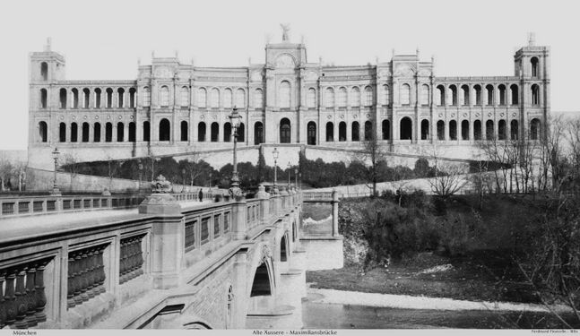 Maximilianeum um 1880