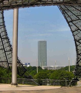 Höchstes Hochhaus in München Uptown Munich