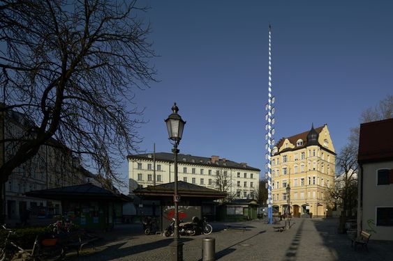 Wiener Platz im Jahr 2018.