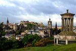 Edinburgh from Calton Hill with Dugald Stewart Monument 3.JPG