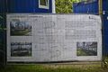 Informationstafel mit Arealübersicht