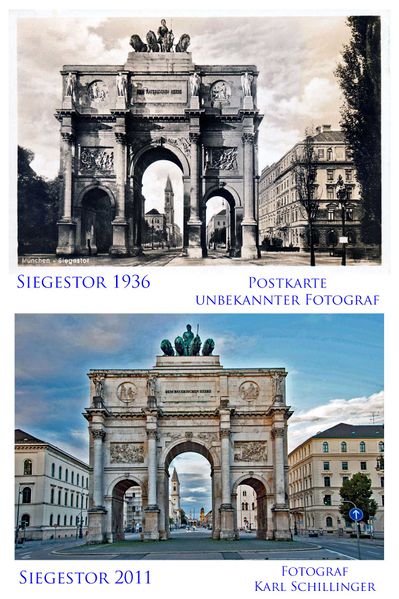 Datei:Siegestor im Zeitvergleich.jpg