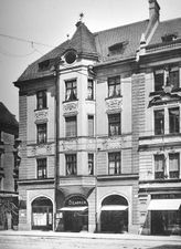 Haus Müllerstraße 44. Gesehen im Jahr 1900.