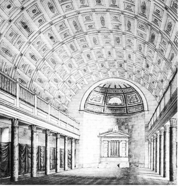 Datei:Synagoge Westenriederstrasse Innenraum 1824.jpg