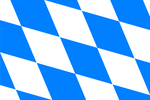 Flagge des Freistaates Bayern