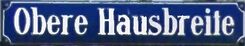 Obere Hausbreite