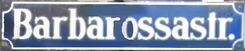Barbarossastraße