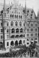 Neues Rathaus. Um 1874.