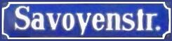 Savoyenstraße