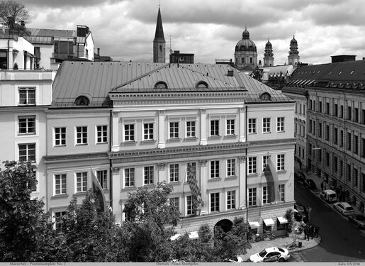 Blick auf das ehemalige Palais Montgelas, Aufnahme 2010