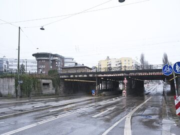 Die letzten Tage der Lindwurmunterführung.