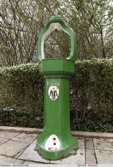 Trinkbrunnen an der Nockherstraße – München Wiki