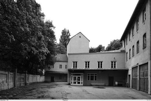 Im Juli 2014, der Innenhof.