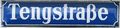 Straßennamenschild Tengstraße.