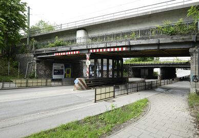 An der Balanstraße. Ausführung Kustermann 1901.