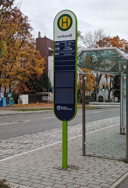 Datei:MVV Haltesäule Lochham.jpg