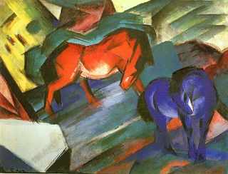 Marc-red and blue horses.jpg