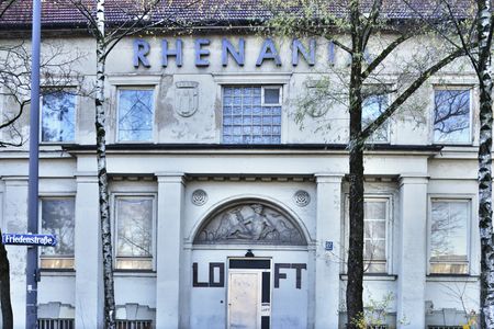 Verwaltung Lagerhaus Rhenania. Zustand dez. 2015