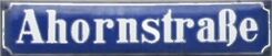 Ahornstraße